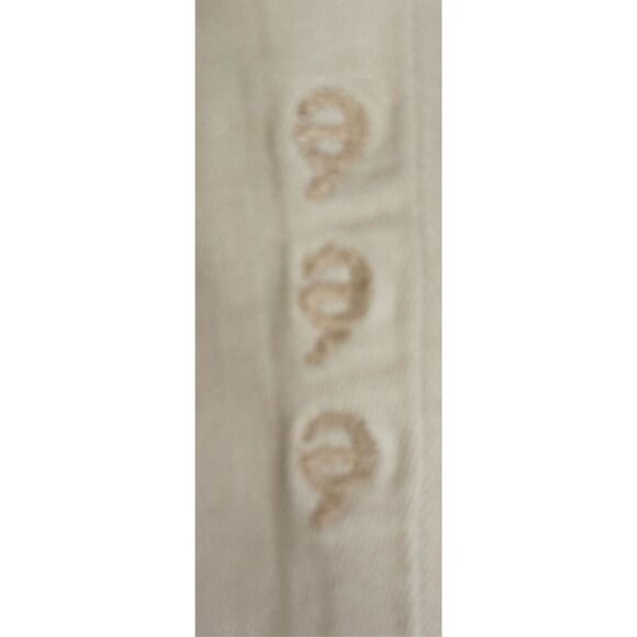 Etica Micki Flared Jean with Chewed Hem in Off White NWT Size 25 - Picture 7 of 7